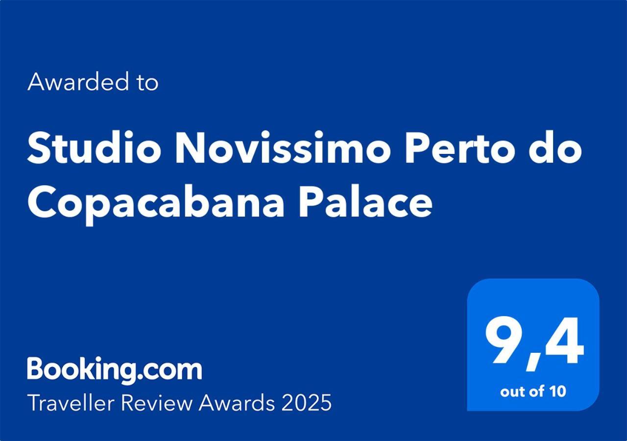 Studio Novissimo Perto Do Copacabana Palace Rio de Janeiro Exterior foto